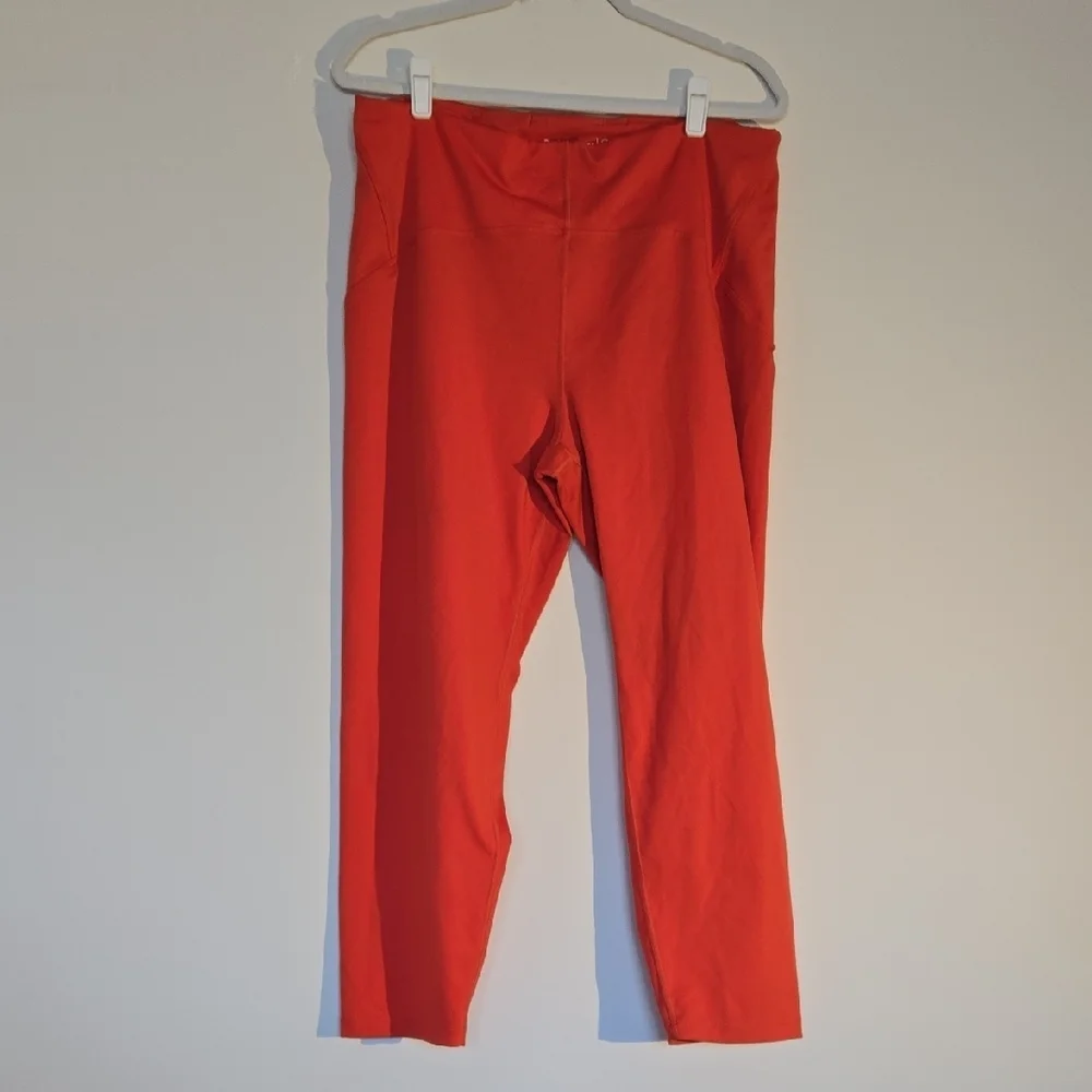 Outdoor Voices Bright Red Leggings Athletic Athleasure XXXL